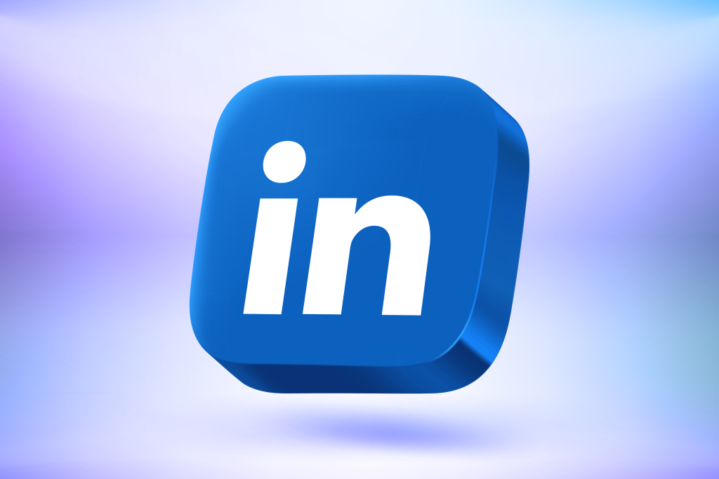 Logo vívido da rede social LinkedIn