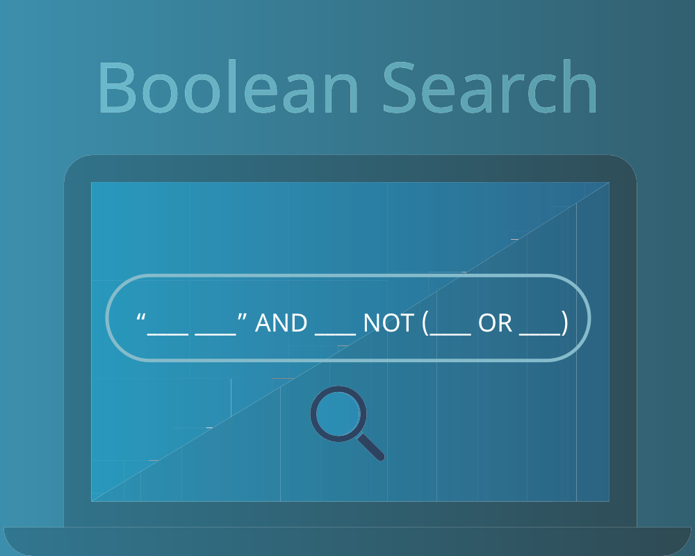 Busca booleana no motor de busca para ajudar a obter um vetor de resultados precisos.